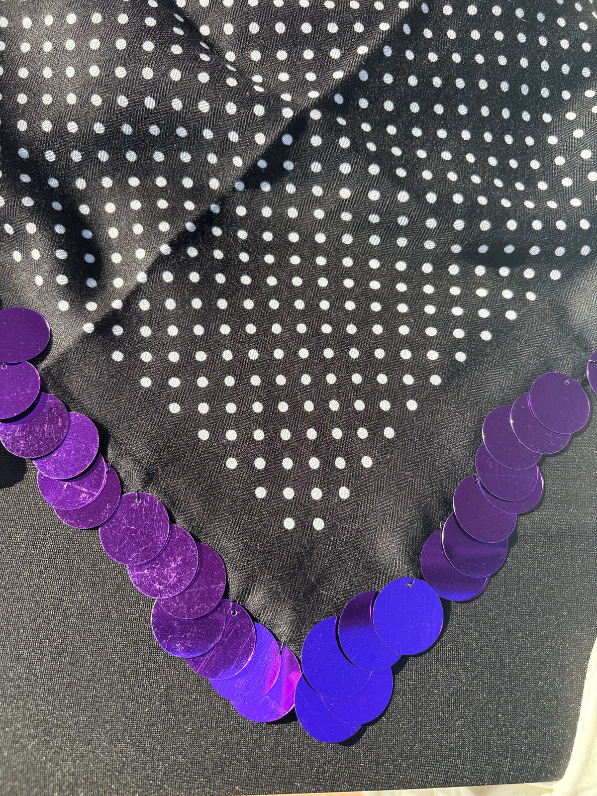 Sequin Silkie Bandana