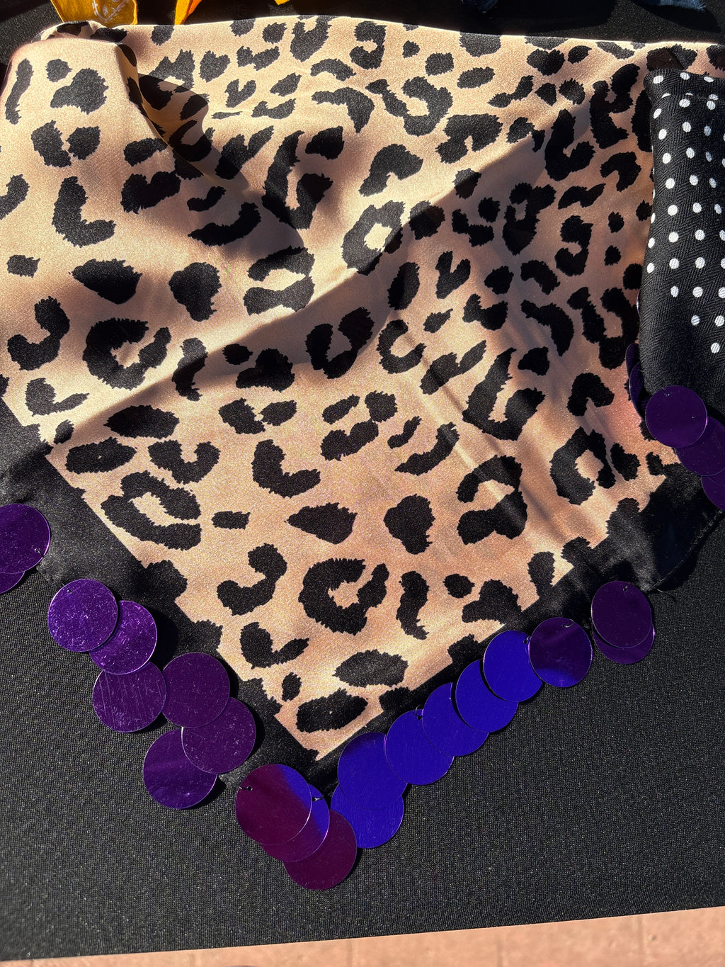 Sequin Silkie Bandana