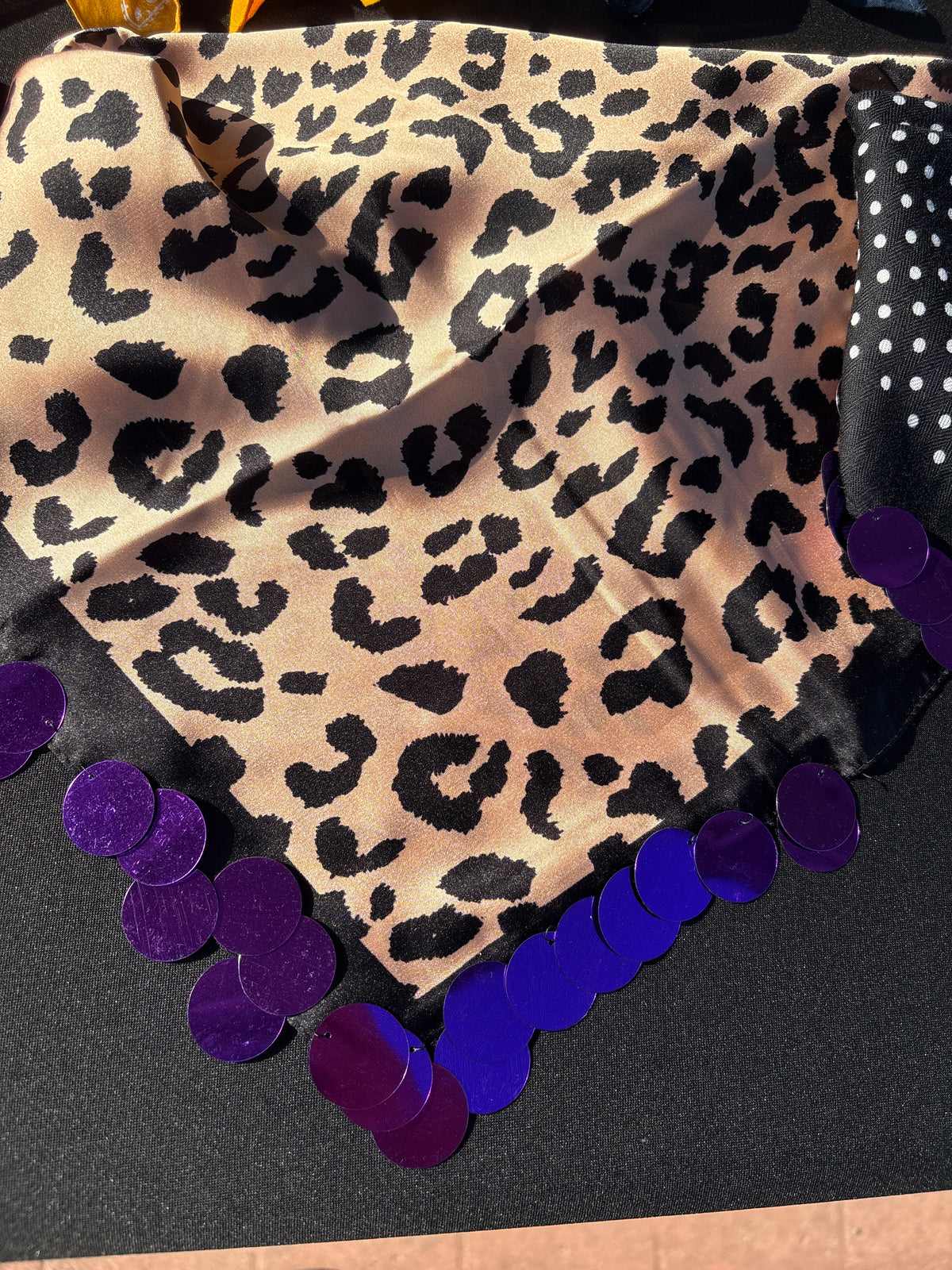 Sequin Silkie Bandana